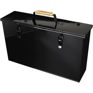 Valiant Fireside Metal Ash Carrier, Black, 45cm X 26cm X 12cm Valiant Fireside Metal Ash Carrier, Black, 45cm X 26cm X 12cm