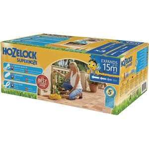 Hozelock Ltd Hozelock - Superhoze Expanding Hose 15 M : Flexible Hose, Stretches Up To 3x Or Hozelock Ltd Hozelock - Superhoze Expanding Hose 15 M : Flexible Hose, Stretches Up To 3x Or