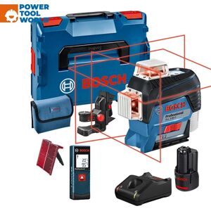 Bosch Professional Gll 3-80 C 10.8v / 12v Self Levelling Multi Line Laser Lev... Bosch Professional Gll 3-80 C 10.8v / 12v Self Levelling Multi Line Laser Lev...