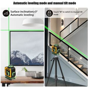 Kknoon 16 Lines Level 3° Self-Leveling Machine Rechargeable Lithium B Sg Kknoon 16 Lines Level 3° Self-Leveling Machine Rechargeable Lithium B Sg