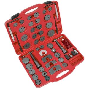 Sealey Brake Piston Wind-Back Tool Kit 52pc Tools Disc Diy Garage Workshop Sealey Brake Piston Wind-Back Tool Kit 52pc Tools Disc Diy Garage Workshop