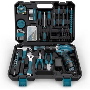 yongkang Baiyide Tools Co., Ltd Sundpey Home Tool Kit 206pcs - Household Tool Set With 12v Cordless Drill Porta yongkang Baiyide Tools Co., Ltd Sundpey Home Tool Kit 206pcs - Household Tool Set With 12v Cordless Drill Porta