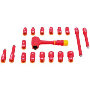 Insulated Socket Set 1/4\"D 18pc - Laser 6145 New Insulated Socket Set 1/4\"D 18pc - Laser 6145 New