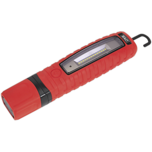 Sealey Rechargeable 360° Inspection Light 14 Smd Led & 3w Smd Led Red Lithium-Ion - Sea Sealey Rechargeable 360° Inspection Light 14 Smd Led & 3w Smd Led Red Lithium-Ion - Sea