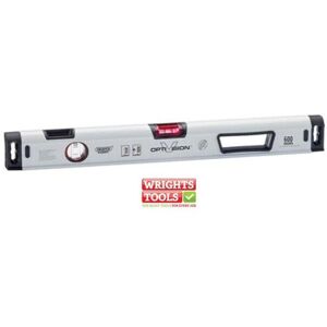 Draper 600mm Opti-Vision Ergo-Grip Box Section Spirit Level 02320 Dual Vials Draper 600mm Opti-Vision Ergo-Grip Box Section Spirit Level 02320 Dual Vials