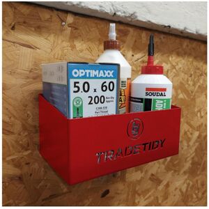 Tradetidy 250mm Van & Workshop General Storage Tray, Red - Tt-Srtr230 Tradetidy 250mm Van & Workshop General Storage Tray, Red - Tt-Srtr230