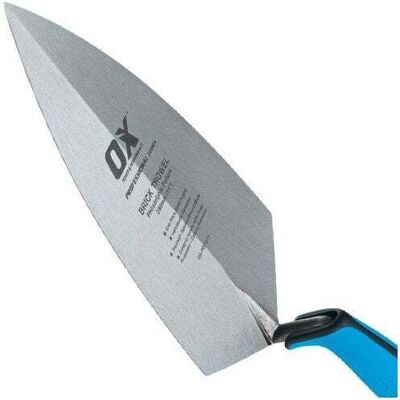 OX Pro - 280mm - Duragrip - Philadelphia Pattern - Brick Trowel OX Pro - 280mm - Duragrip - Philadelphia Pattern - Brick Trowel