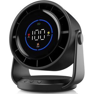 Sodial Table Fans, Ultra Quiet Wall-Mounted Desk Fan, Digital Display Rechargeable4854 Sodial Table Fans, Ultra Quiet Wall-Mounted Desk Fan, Digital Display Rechargeable4854