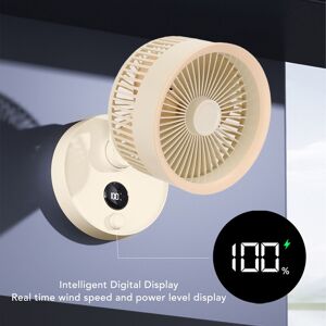 Silent Fan 100 Speeds Type C Charging Auto Oscillating Table Fan Brushless Motor Silent Fan 100 Speeds Type C Charging Auto Oscillating Table Fan Brushless Motor