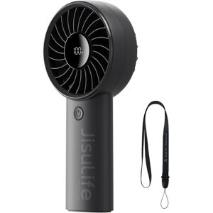 Jisulife Handheld Portable Fan With Powerful Motor,Led Display,5000mah Battery, Jisulife Handheld Portable Fan With Powerful Motor,Led Display,5000mah Battery,
