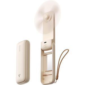 Aecooly Slim Portable Fan With Mirror, Thin Handheld Fan, Usb Rechargeable Mini Aecooly Slim Portable Fan With Mirror, Thin Handheld Fan, Usb Rechargeable Mini