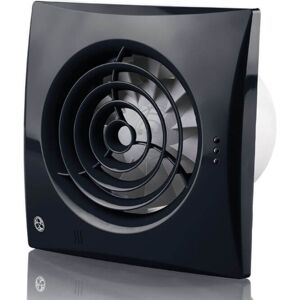 Blauberg Black Calm Quiet Timer Fan 100mm Ip45 Calmblack100t Blauberg Black Calm Quiet Timer Fan 100mm Ip45 Calmblack100t