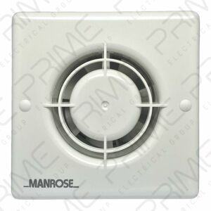 Manrose Lxf100h Energy Efficient Axial Extractor Fan With Humidistat / Timer Manrose Lxf100h Energy Efficient Axial Extractor Fan With Humidistat / Timer