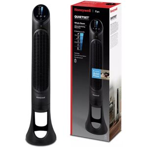Honeywell Hyf260 Quietset 32" Inch Oscillating Tower Fan, 5 Speeds - Black Honeywell Hyf260 Quietset 32" Inch Oscillating Tower Fan, 5 Speeds - Black