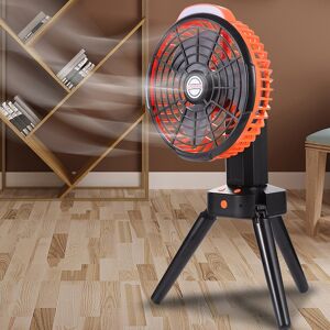 2 In 1 Camping Fan With Led Light Tent Ceiling Fan Rechargeable Tripod Fan⊹ 2 In 1 Camping Fan With Led Light Tent Ceiling Fan Rechargeable Tripod Fan⊹