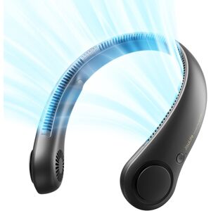 Jisulife Portable Neck Fan, Hands-Free Bladeless, 5 Speeds, 4000 Mah Battery Op Jisulife Portable Neck Fan, Hands-Free Bladeless, 5 Speeds, 4000 Mah Battery Op