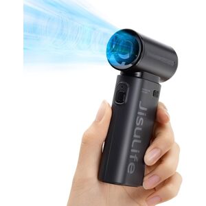 Jisulife Portable Handheld Fan Life9, Turbo Power High Speed Air [18h Max Cooli Jisulife Portable Handheld Fan Life9, Turbo Power High Speed Air [18h Max Cooli