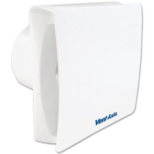 Vent-Axia Silent Vasf100t Axial Bathroom And Toilet Fan With Timer 4"/100mm Vent-Axia Silent Vasf100t Axial Bathroom And Toilet Fan With Timer 4"/100mm