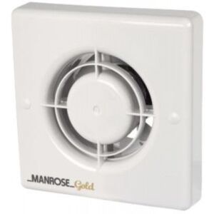 Manrose 100mm 4 Inch Axial Bathroom Extractor Fan With Timer Mg100t Gold Range Manrose 100mm 4 Inch Axial Bathroom Extractor Fan With Timer Mg100t Gold Range