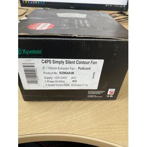 Xpelair Simply Silent Extractor Fan - White Cp4s Xpelair Simply Silent Extractor Fan - White Cp4s