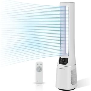 Puremate 2-In-1 Bladeless Tower Fan & Air Purifier - Fan & Purifier Puremate 2-In-1 Bladeless Tower Fan & Air Purifier - Fan & Purifier