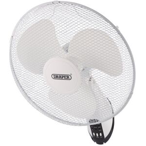 Draper 70975 - 16" Wall Mounted Oscillating Fan - 3 Speed Draper 70975 - 16" Wall Mounted Oscillating Fan - 3 Speed