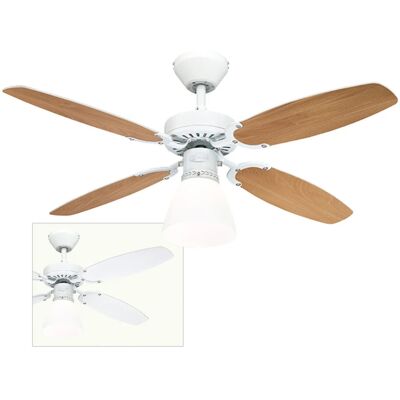 Ceiling Fan White Capitol Beech Or 1.05m Westinghouse 78708 Ceiling Fan White Capitol Beech Or 1.05m Westinghouse 78708