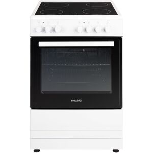 Electriq 60cm Electric Cooker - White Eqec60w1ceramic Electriq 60cm Electric Cooker - White Eqec60w1ceramic