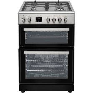 Electriq 60cm Dual Fuel Cooker - Stainless Steel Eqdfc360ss Electriq 60cm Dual Fuel Cooker - Stainless Steel Eqdfc360ss