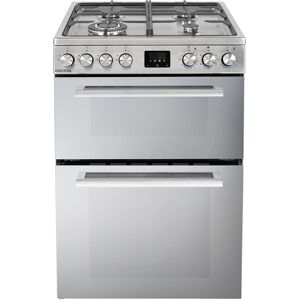 Electriq 60cm Double Oven Dual Fuel Cooker With Mirror Door Eqdf60md Electriq 60cm Double Oven Dual Fuel Cooker With Mirror Door Eqdf60md