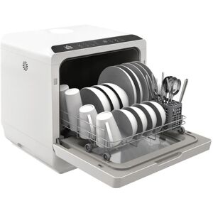 Homcom Table Top Dishwasher W/ 4 Place Settings 6 Programmes Fruit Wash Mode Homcom Table Top Dishwasher W/ 4 Place Settings 6 Programmes Fruit Wash Mode