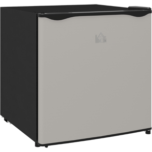 Homcom Mini Tabletop Freezer With Adjustable Temperature Wire Shelf Silver Tone 35l New Homcom Mini Tabletop Freezer With Adjustable Temperature Wire Shelf Silver Tone 35l New