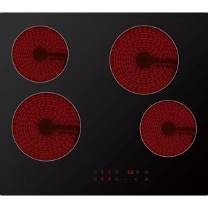 Cookology Cet601 60cm 4 Zone Ceramic Hob - 6000w Built-In Electric Touch Control Cookology Cet601 60cm 4 Zone Ceramic Hob - 6000w Built-In Electric Touch Control