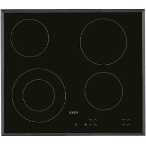 AEG 3000 Series 60cm 4 Zone Ceramic Hob With Dual Ring Zone Hk624010fb AEG 3000 Series 60cm 4 Zone Ceramic Hob With Dual Ring Zone Hk624010fb