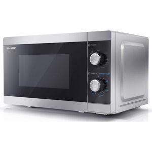 Sharp Yc-Mg01u-S Compact 20 Litre 800w Manual Control Microwave With 1000w Grill Sharp Yc-Mg01u-S Compact 20 Litre 800w Manual Control Microwave With 1000w Grill