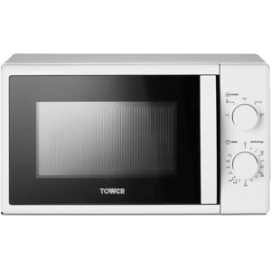 Tower 700w 20l Manual Microwave In White T24034wht - 3 Year Guarantee Tower 700w 20l Manual Microwave In White T24034wht - 3 Year Guarantee
