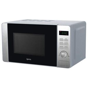 Igenix Solo Microwave Oven Digital Control 20l 800w 60min Timer St Steel Ig2086 Igenix Solo Microwave Oven Digital Control 20l 800w 60min Timer St Steel Ig2086