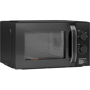 Homcom 23l Solo Manual Microwave Oven With 5 Levels Timer - Black Homcom 23l Solo Manual Microwave Oven With 5 Levels Timer - Black