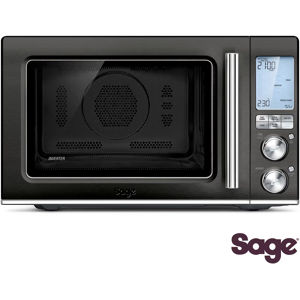 Sage 32 Litre 1100w The Combi Wave 3 In 1 Microwave In Black Stainless Steel Sm0 Sage 32 Litre 1100w The Combi Wave 3 In 1 Microwave In Black Stainless Steel Sm0