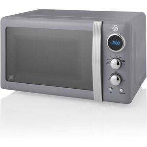 Swan SM22030LGRN - Grey - Microwave Swan SM22030LGRN - Grey - Microwave