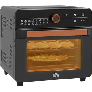 Homcom Air Fryer Mini Oven 20l Multifunction Countertop Convection 16 Presets 1400w New Homcom Air Fryer Mini Oven 20l Multifunction Countertop Convection 16 Presets 1400w New