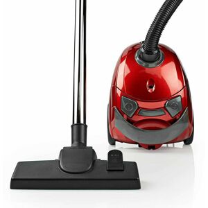 Nedis 1.5l Powerful Compact Vacuum Cleaner 700w Bagged Cylinder Hoover Hepa Red Nedis 1.5l Powerful Compact Vacuum Cleaner 700w Bagged Cylinder Hoover Hepa Red