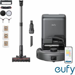 Eufy Robot Vacuum 3-In 1 E20 Handheld Vacuum, Stick Vacuum Auto-Empty Station Eufy Robot Vacuum 3-In 1 E20 Handheld Vacuum, Stick Vacuum Auto-Empty Station