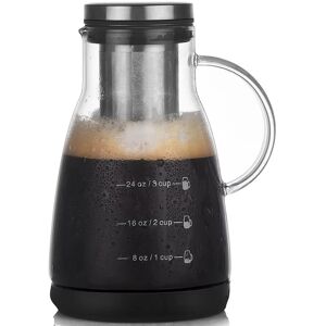 960ml Dual-Use Cold Brew Coffee & Tea Maker, Espresso Ice Drip Glass Pot7114 960ml Dual-Use Cold Brew Coffee & Tea Maker, Espresso Ice Drip Glass Pot7114