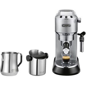 DeLonghi Dedica Arte Espresso Coffee Machine, Silver **damaged Box** DeLonghi Dedica Arte Espresso Coffee Machine, Silver **damaged Box**