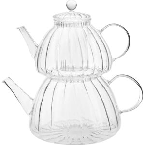 Karaca Lori Glass Teapot With Infuser - Turkish Transparent Tea Pot Tea Maker F Karaca Lori Glass Teapot With Infuser - Turkish Transparent Tea Pot Tea Maker F