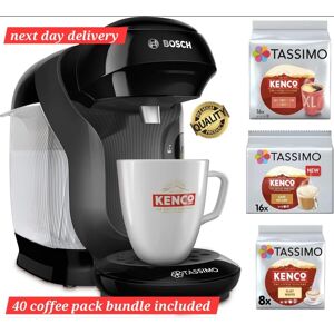Tassimo By Bosch Style Friendly Pod Coffee Machine With 40 Kenco Drinks Starter Tassimo By Bosch Style Friendly Pod Coffee Machine With 40 Kenco Drinks Starter