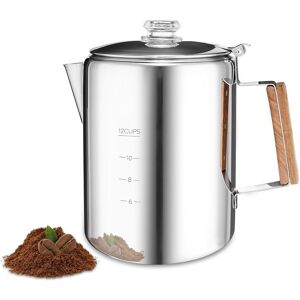 Sodial Coffee Pot Stovetop Coffee Maker Percolator Campfire Coffee Pot Stainless1679 Sodial Coffee Pot Stovetop Coffee Maker Percolator Campfire Coffee Pot Stainless1679