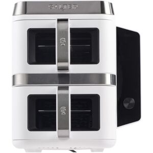 Salter Verticook View Air Fryer – 9l, 2 Drawers, 12 Functions, Pfas-Free, White Salter Verticook View Air Fryer – 9l, 2 Drawers, 12 Functions, Pfas-Free, White