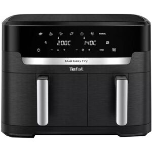 Tefal Ey9428g0 Air Fryer Easy Fry Dual Xxl 11l Fryer 7 Pre-Set Programs Black Tefal Ey9428g0 Air Fryer Easy Fry Dual Xxl 11l Fryer 7 Pre-Set Programs Black